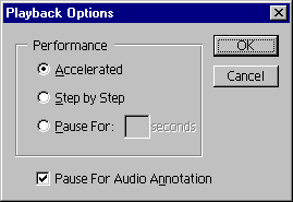 Playback Options